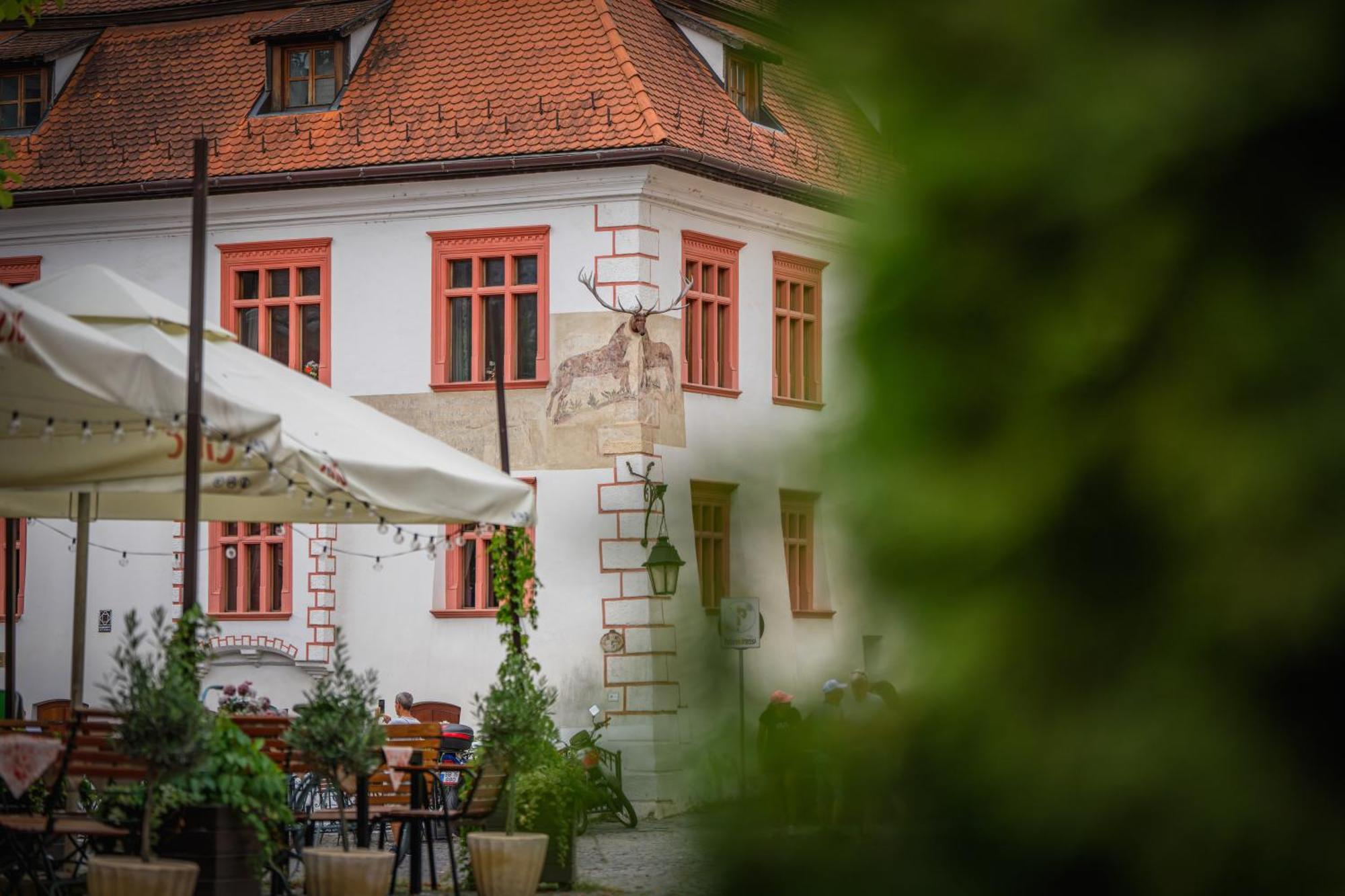 Casa Cu Cerb Hotell Sighişoara Eksteriør bilde