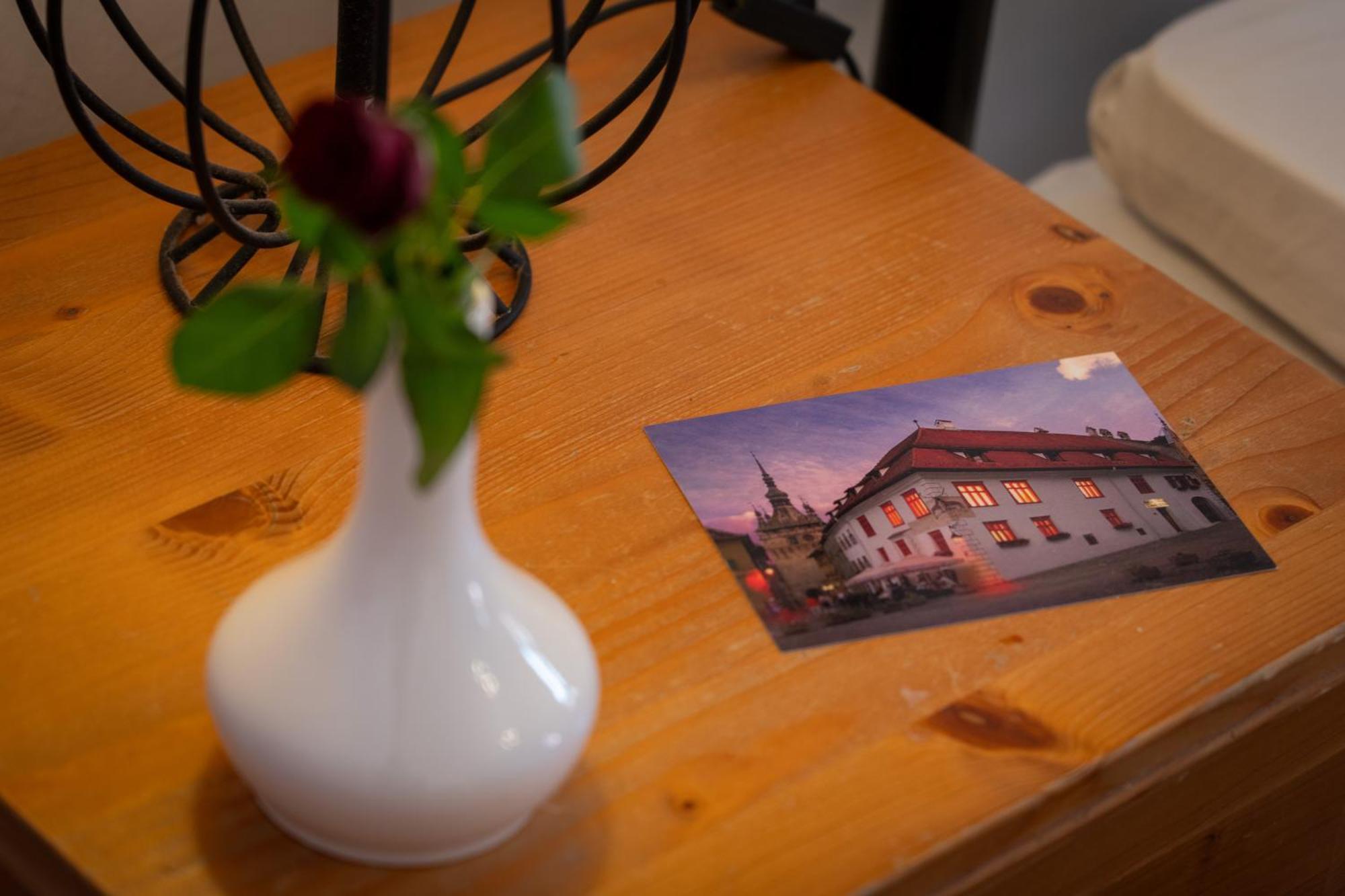 Casa Cu Cerb Hotell Sighişoara Eksteriør bilde