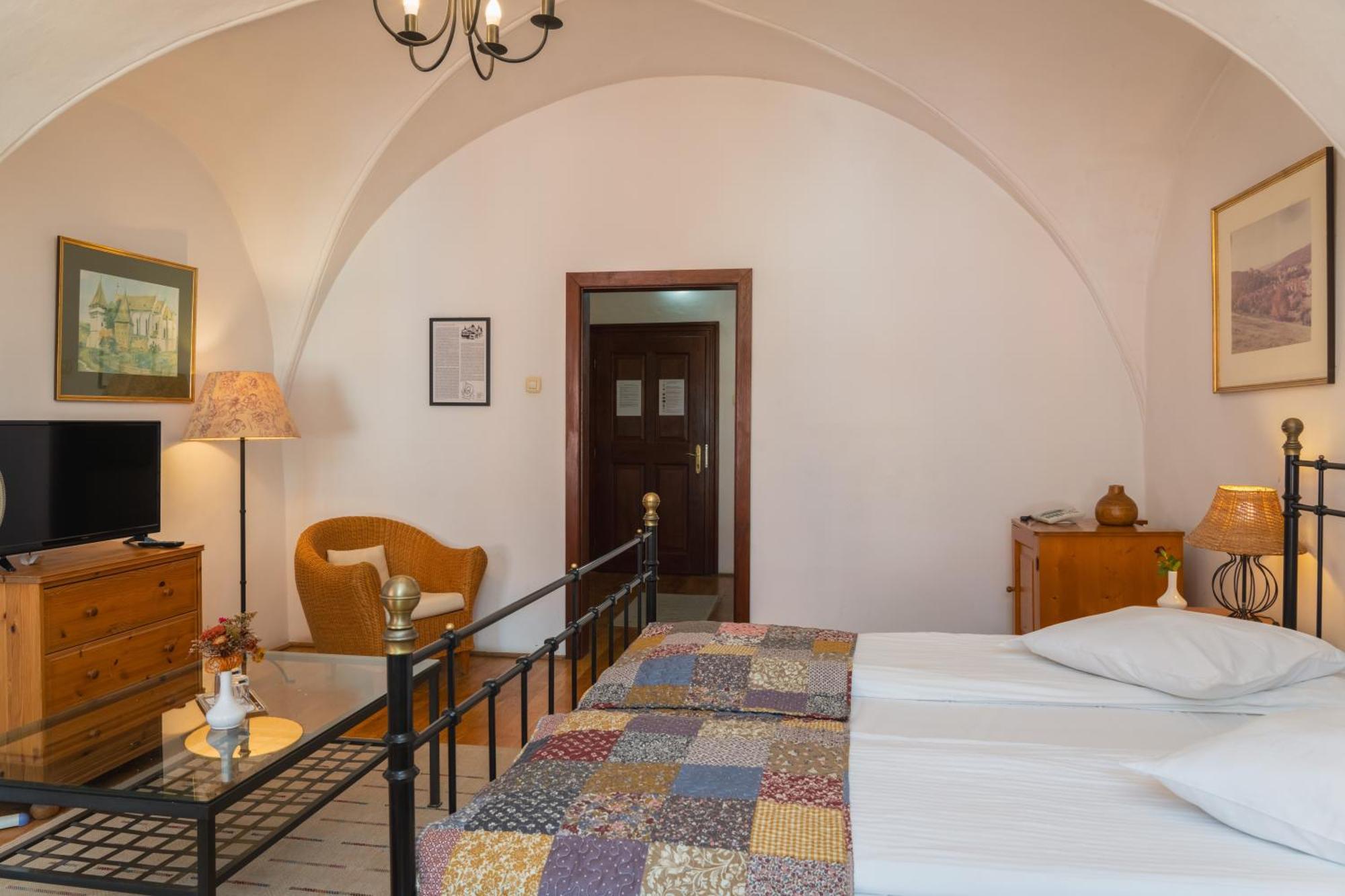 Casa Cu Cerb Hotell Sighişoara Eksteriør bilde