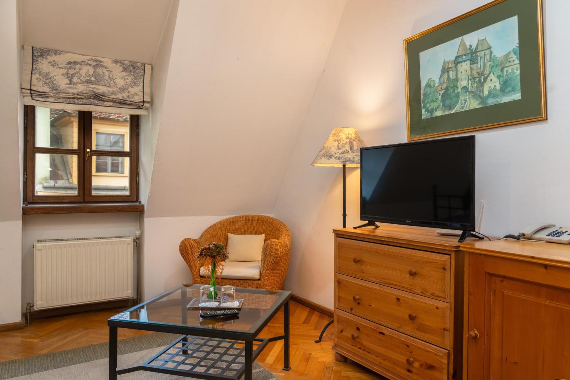 Casa Cu Cerb Hotell Sighişoara Eksteriør bilde